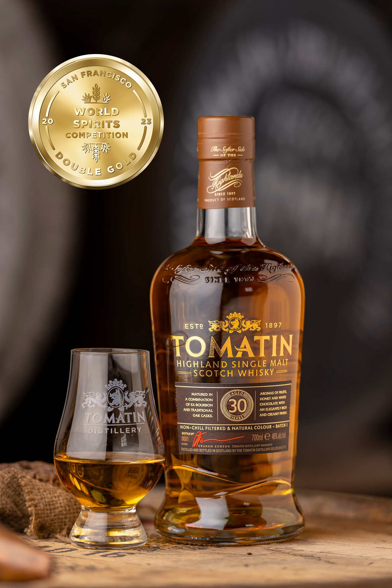 Tomatin 30YO medal.png